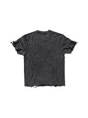 CTRL WORLD "Crimson Tears" Band Portrait Distressed T-Shirt