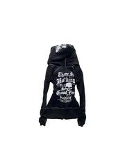 CTRL WORLD Graphic Print Zipper Hoodie