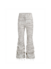 CTRL WORLD Phantom Dust Washed Flare Jeans