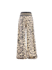 CTRL WORLD Wildcat Distressed Wide Leg Pants