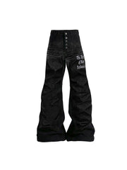 CTRL WORLD Red Wing Gothic Stacked Flare Jeans
