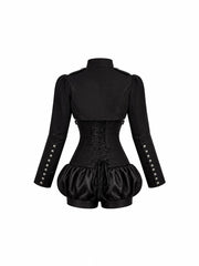 CTRL WORLD Midnight Parade Gothic Military Three-Piece Set