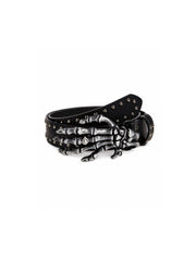 CTRL WORLD Bone Grip Studded PU Belt