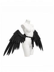 CTRL WORLD Cursed Raven Fallen Angel Wings