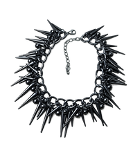 Gothic Spike Chain Necklace
