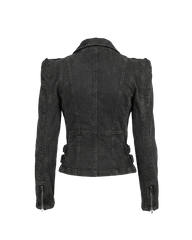 Dark Punk Slim-Fit Jacket