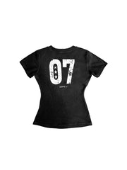 CTRL WORLD Divine 07 V-Neck Graphic T-Shirt