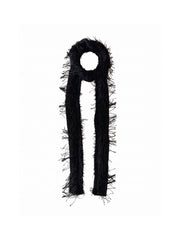 CTRL WORLD Frost Veil Fuzzy Loop Scarf