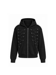 CTRL WORLD Phantom Lace Command Zip Hoodie Jacket