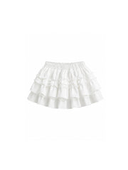 CTRL WORLD Cloud Surge Tiered Ruffle Mini Skirt