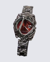 CTRL WORLD Bio-Organic Liquid Metal Skeleton Watch