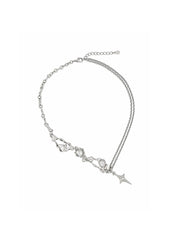 CTRL WORLD Astral Rift Pearl Chain Necklace