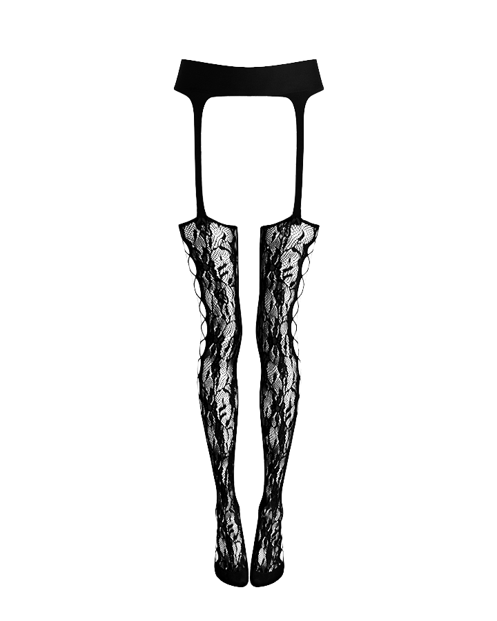 Gothic Lace Garter Stockings
