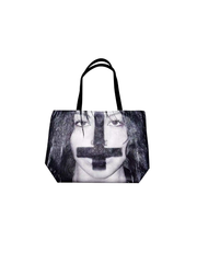 CTRL WORLD Inverted Cross Portrait Tote Bag