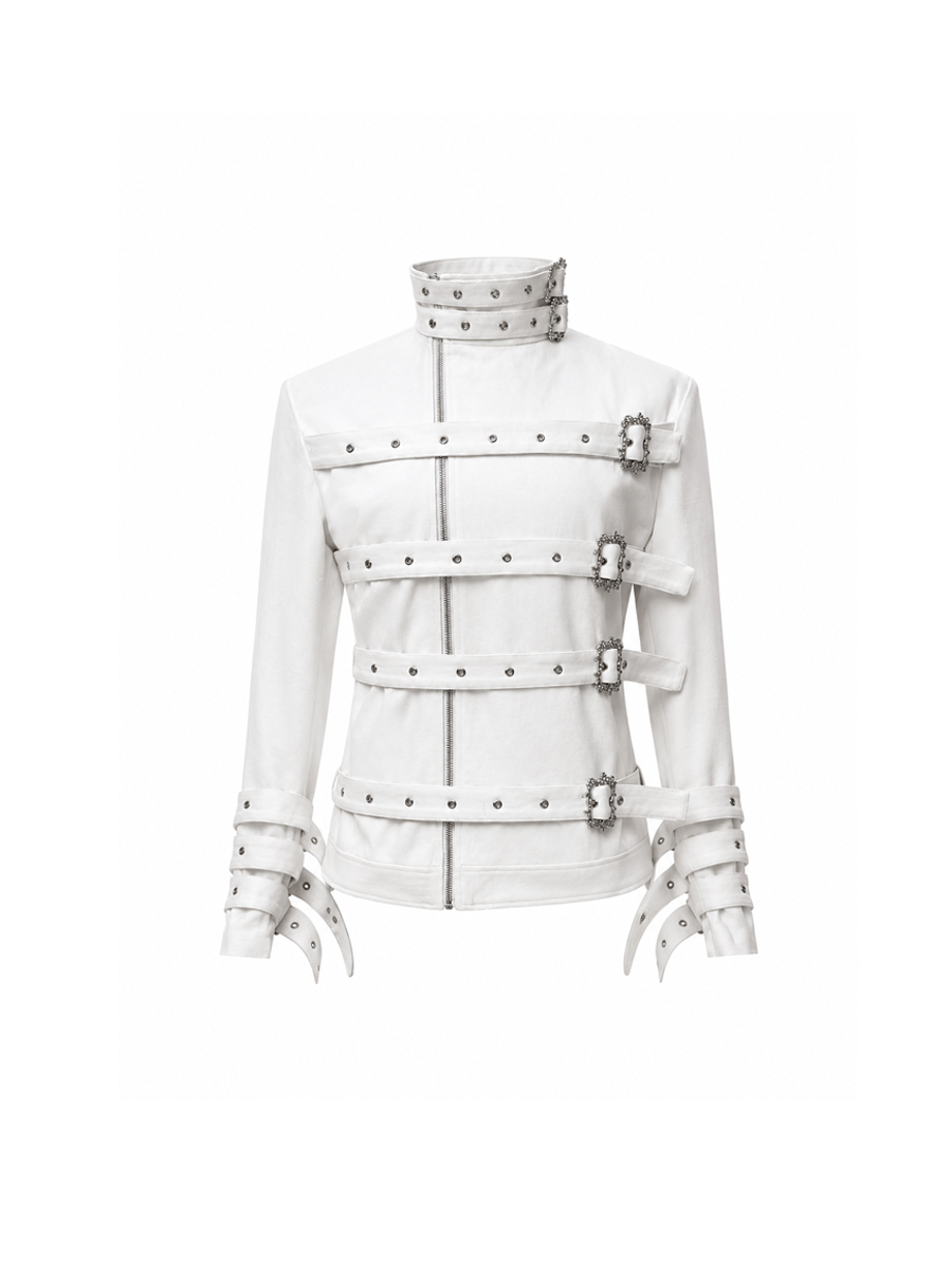 CTRL WORLD Phantom Lock High-Neck Buckle Jacket