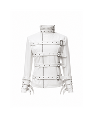 CTRL WORLD Phantom Lock High-Neck Buckle Jacket