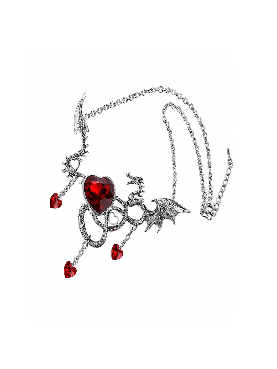 CTRL WORLD Dragon Heart Pendant Necklace