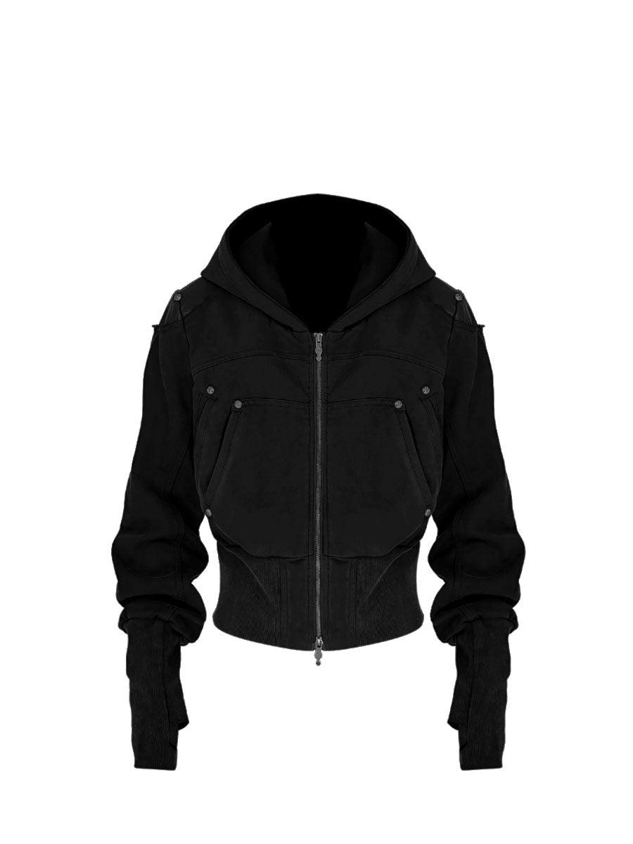CTRL WORLD Shadow Veil Technical Hooded Jacket