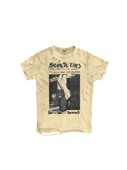 CTRL WORLD Vintage Punk Graphic Destroyed T Shirt