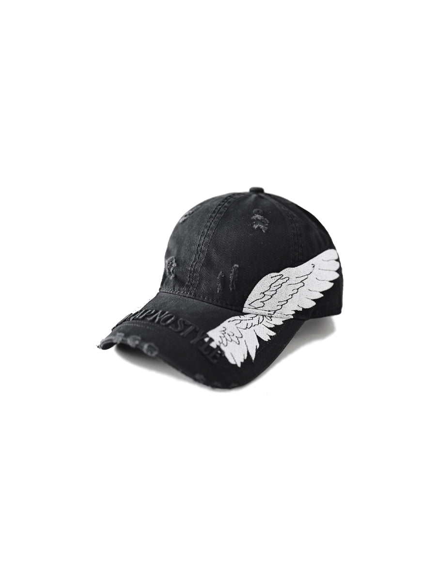 CTRL WORLD Angel Wings Embroidered Baseball Cap