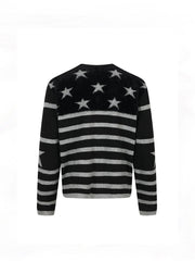CTRL WORLD Eclipse Stripe Cardigan