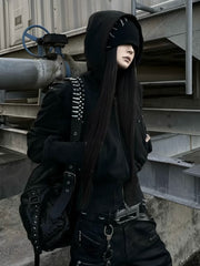 CTRL WORLD Shadow Veil Technical Hooded Jacket
