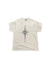 CTRL WORLD Distressed Star Graphic Vintage T-Shirt