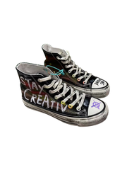 CTRL WORLD "Chaos Theory" Graffiti High-Top Sneakers