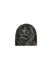 CTRL WORLD Shadow Skull Distressed Beanie