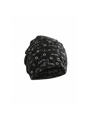 CTRL WORLD Gothic Cross Strap Slouchy Beanie