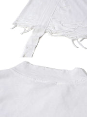 CTRL WORLD Distressed Slim Fit Knit Top