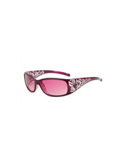 CTRL WORLD Neon Bloom Floral Wrap Sunglasses