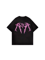 CTRL WORLD Lightning Graphic T-Shirt