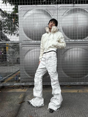 CTRL WORLD Phantom Dust Washed Flare Jeans
