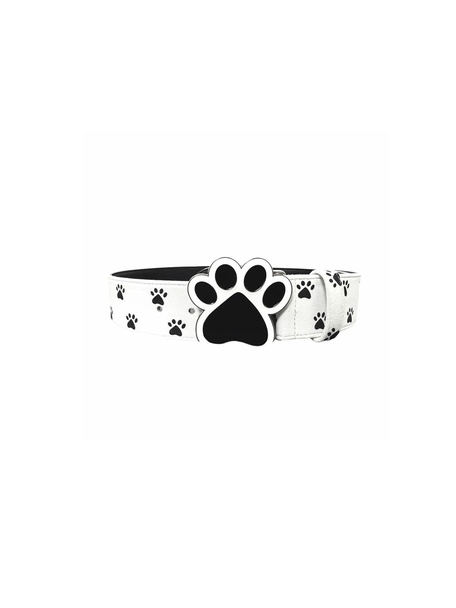 CTRL WORLD Cat Paw Print Buckle Belt