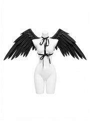 CTRL WORLD Cursed Raven Fallen Angel Wings