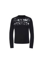 CTRL WORLD Phantom Jawbone Graphic Long Sleeve T-Shirt
