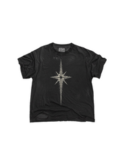 CTRL WORLD Distressed Star Graphic Vintage T-Shirt