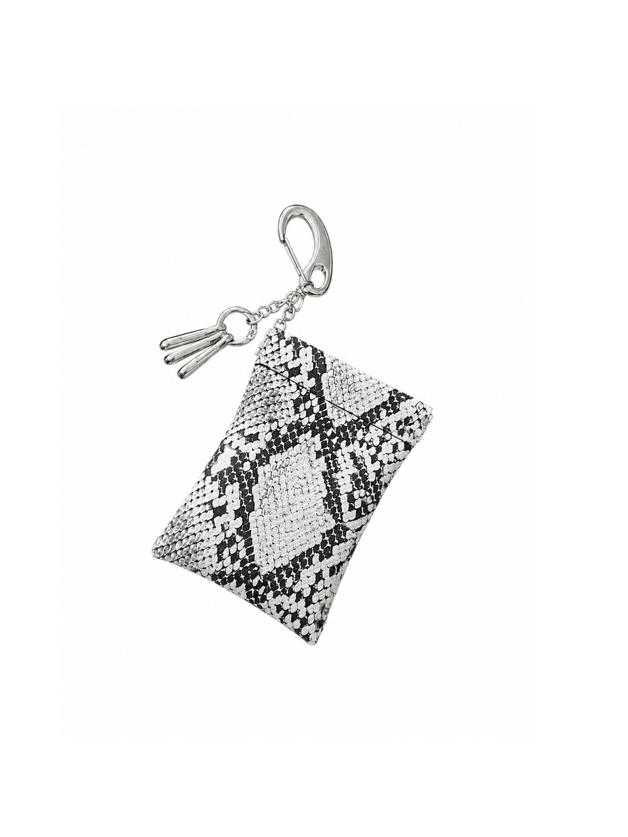 CTRL WORLD Venom Snake Pattern Keychain Clutch Charm