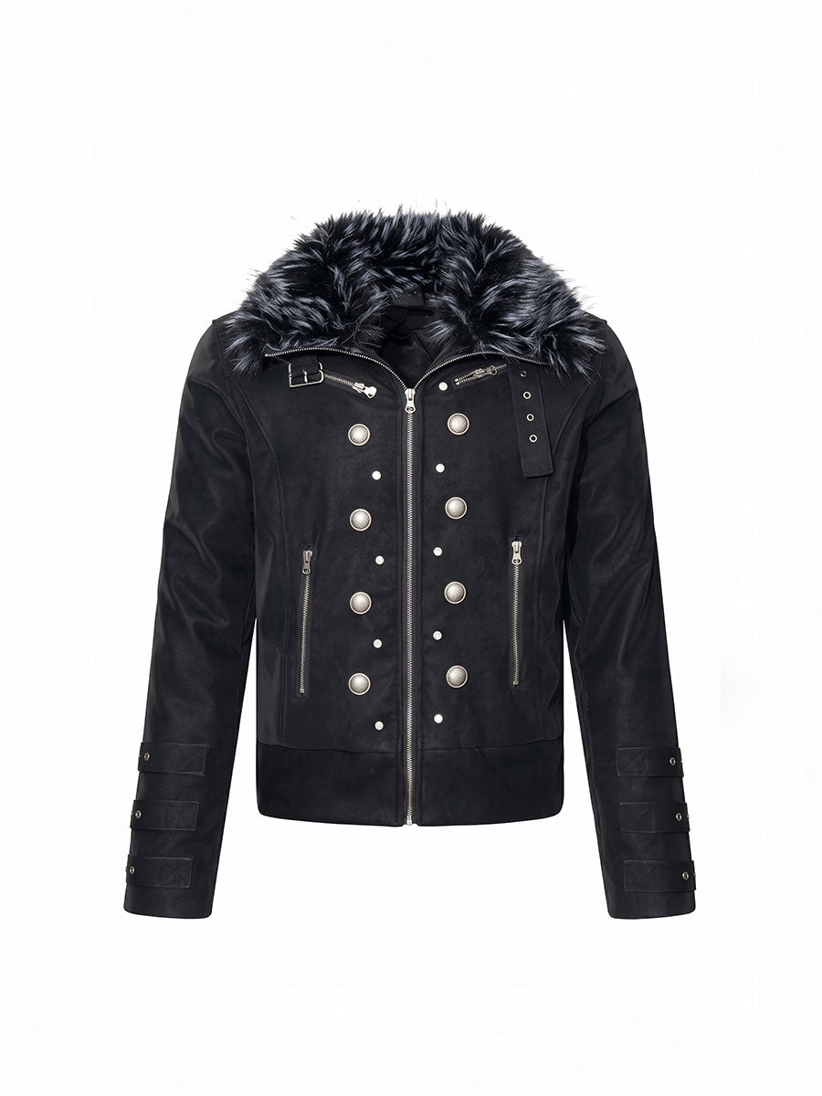 CTRL WORLD Arctic Phantom Fur Collar Jacket