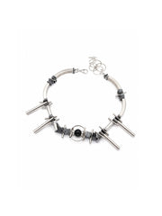 CTRL WORLD Cyber Thorn Industrial Choker Necklace