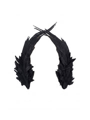 CTRL WORLD Shadow Raven Gothic Halloween Headband