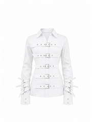 CTRL WORLD Shadow Lock Multi-Buckle Tactical Shirt Jacket