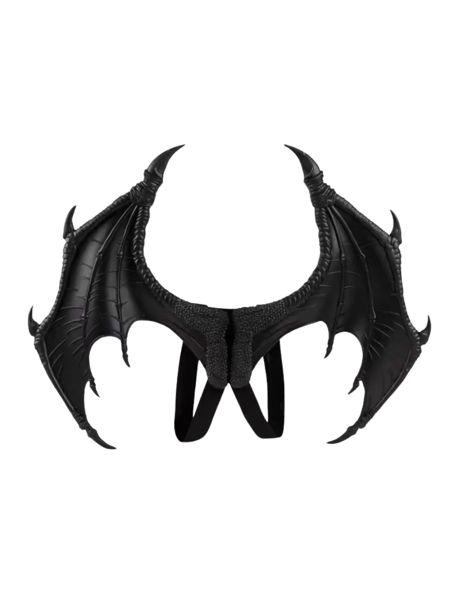 CTRL WORLD Inferno Dragon Wing Horn Mask